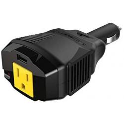 Scosche 100W Power Inverter 12V with 12W USB and AC Outlet