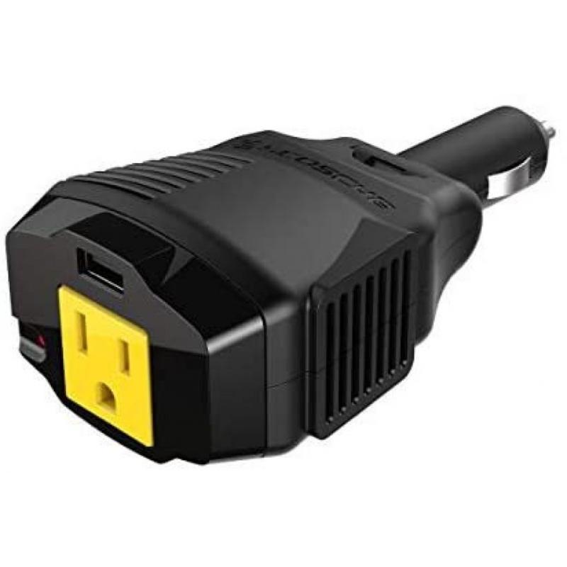 Scosche 100W Power Inverter 12V with 12W USB and AC Outlet