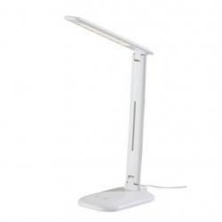 Dimmable Desk Lamp with Straight Neck (Includes LED Light Bulb) White