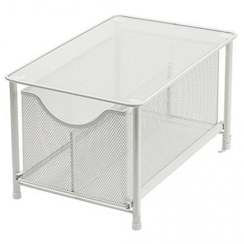 Large Stackable Slide Out Drawer White - Brightroom