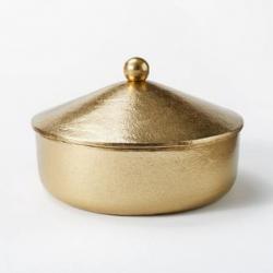 Short Brass Canister - Threshold designed with Studio McGee