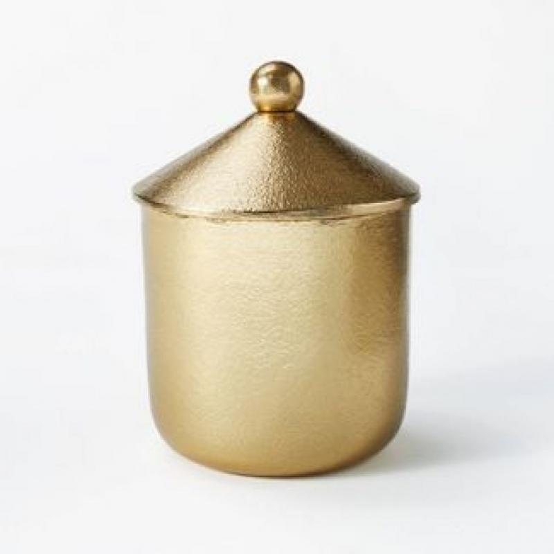 Tall Brass Canister - Threshold designed with Studio McGee