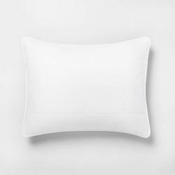 King Solid Quilted Pillow Sham Sour Cream - Hearth & Hand with Magnolia