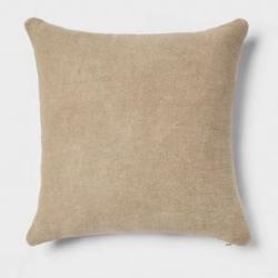 Linen Square Throw Pillow Sage - Threshold