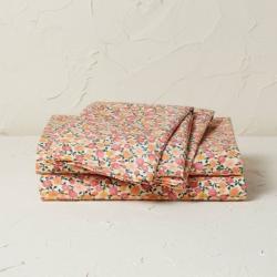 Printed Cotton Percale Sheet Set - Opalhouse designed with Jungalow Twin/Twin XL