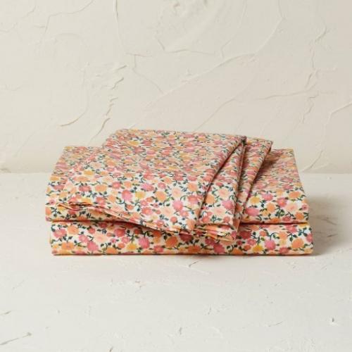 Printed Cotton Percale Sheet Set - Opalhouse designed with Jungalow Twin/Twin XL