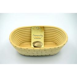 Masterproofing 2 Pcs Oval Banneton Proofing Basket(500g Dough)