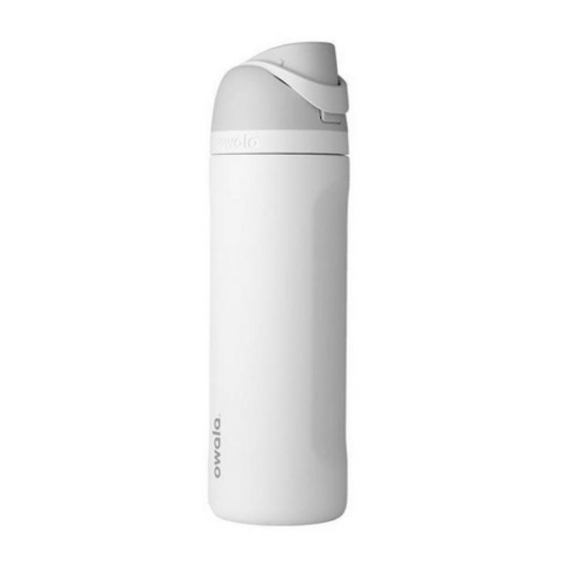 FreeSip 24oz Stainless Steel Water Bottle - White