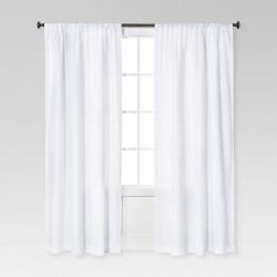 84x54 Farrah Curtain Panel White - Threshold