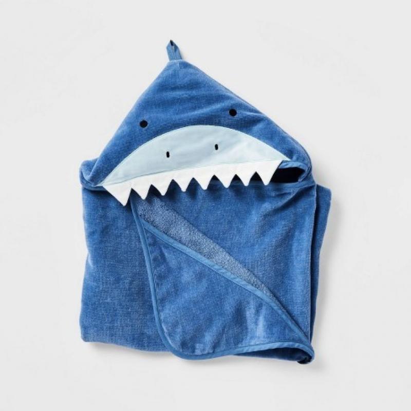 25x50 Shark Hooded Towel - Pillowfort