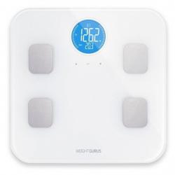 Bluetooth Body Composition Scale White - Weight Gurus