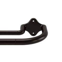 Double Dusk Curtain Rod Bronze