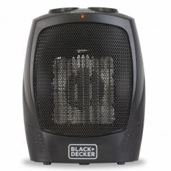 BLACK+DECKER Personal Ceramic Indoor Heater Black