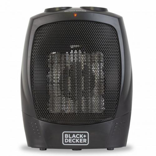 BLACK+DECKER Personal Ceramic Indoor Heater Black