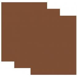 SISER EasyWeed Heat Transfer Vinyl HTV for T-Shirts 12 x 15 Inches 3 Precut Sheets (Brown)