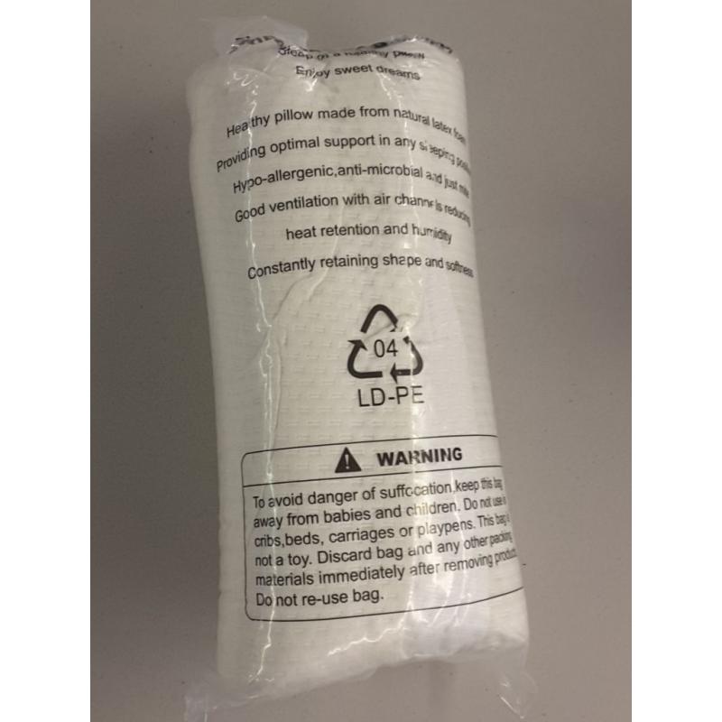 CooCoCo Natural Latex Bed Pillows for Sleeping