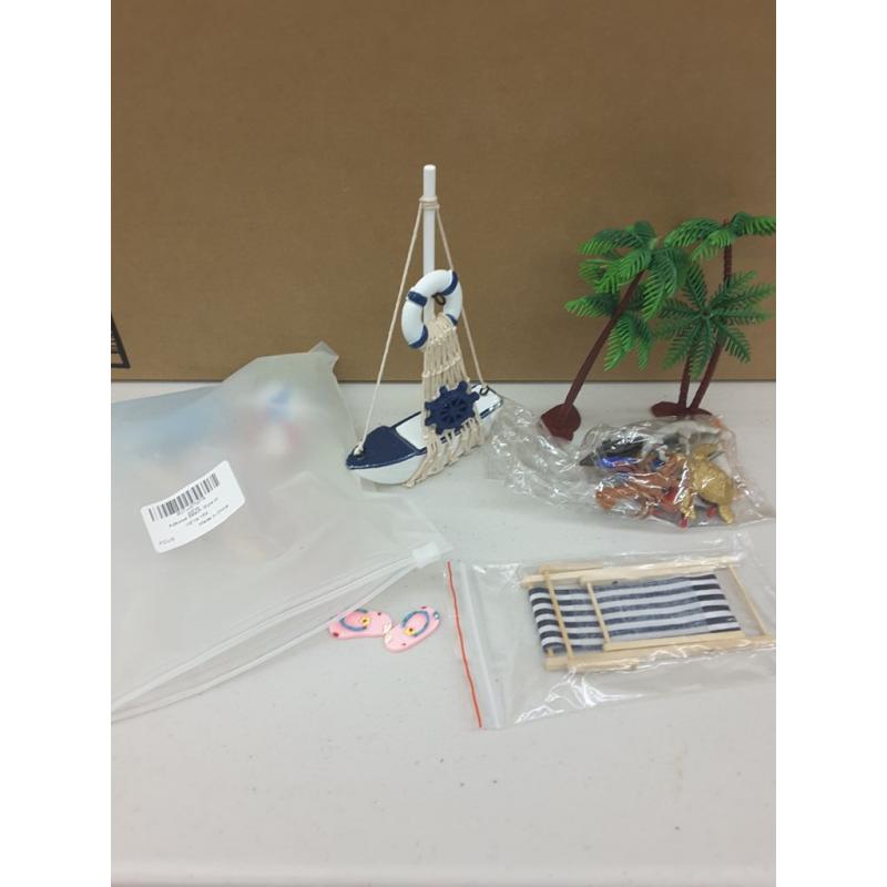 Beach Theme Medium Decorations by Adkwse