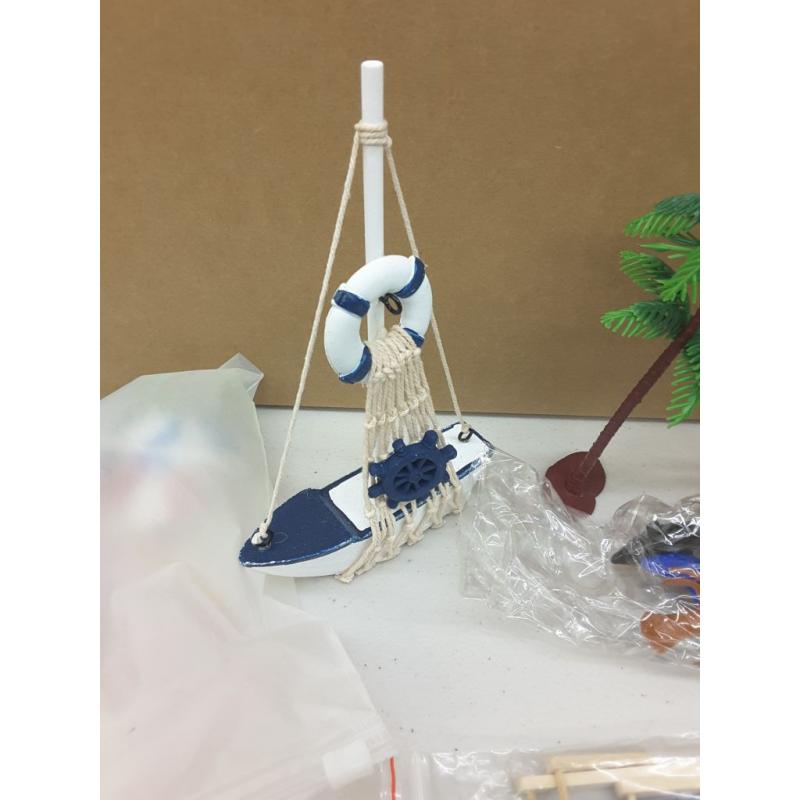 Beach Theme Medium Decorations by Adkwse