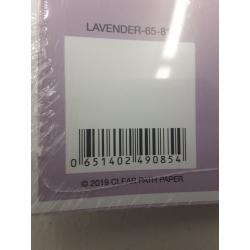 Clear Path Paper - Lavender Purple Cardstock