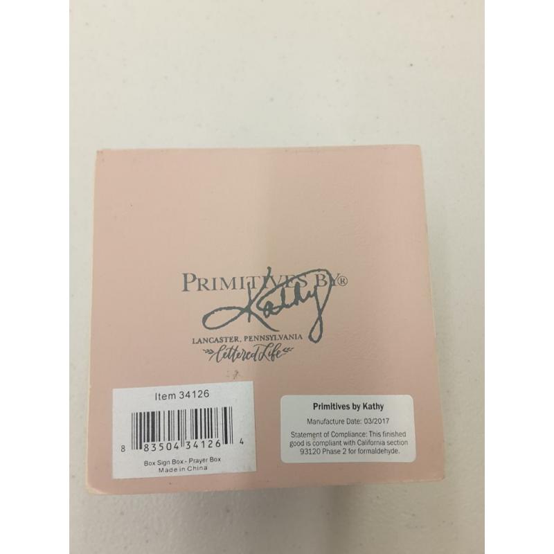 Primitives by Kathy Prayer Box