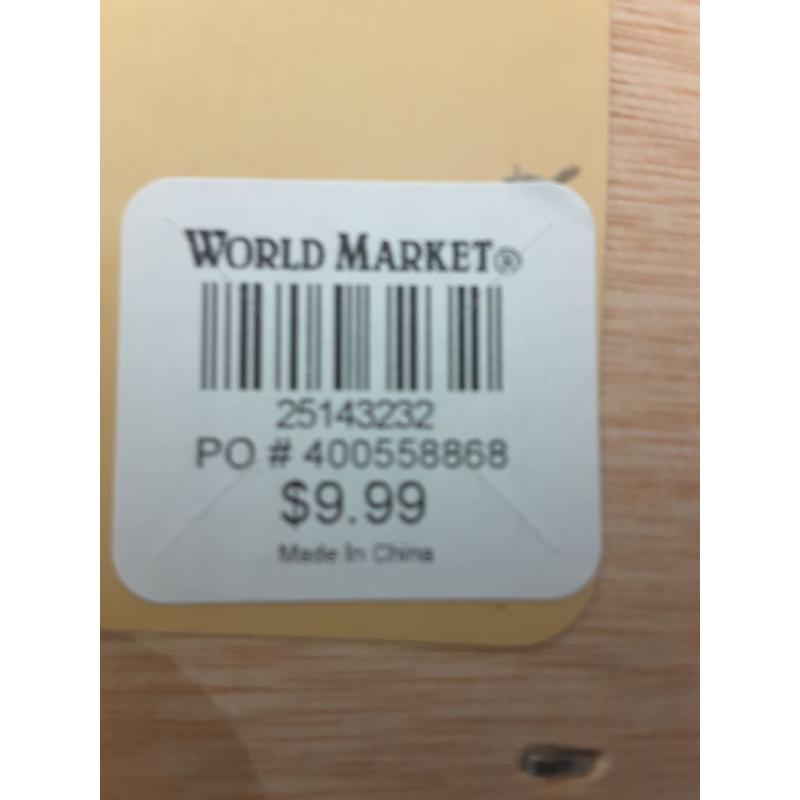 World Market Salt and Pepper Shaker