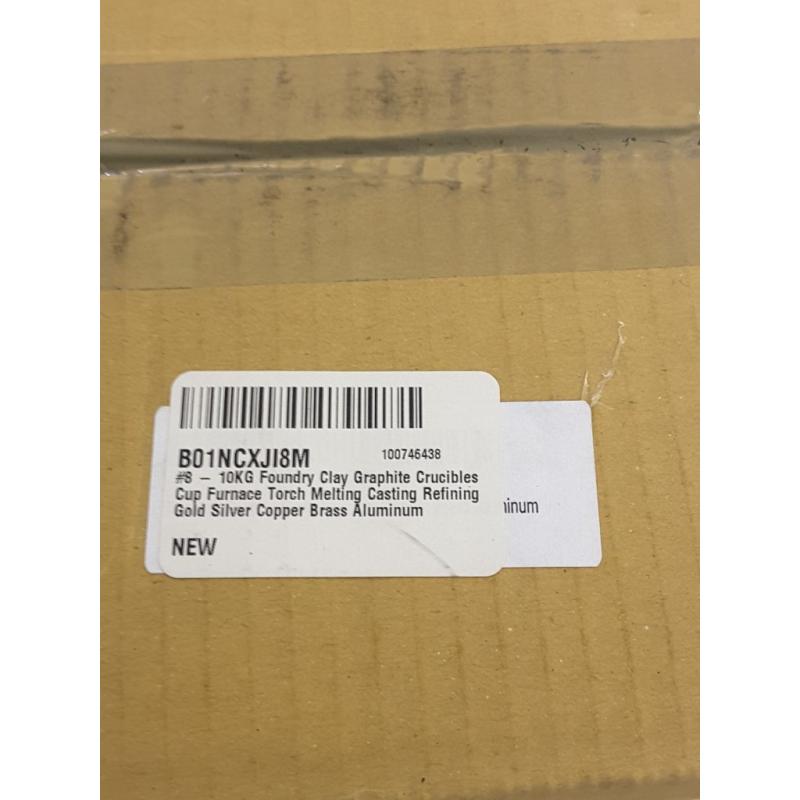 # 1 - 1kg Casting Clay Graphite Crucibles