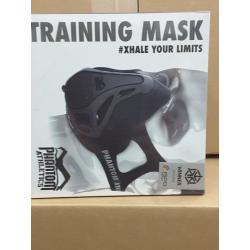 Athletics Training Mask, Size Medium, Black - Phantom