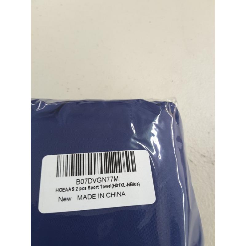 HOEAAS 2 Pack Microfiber Travel & Sports & Beach Towel - XL