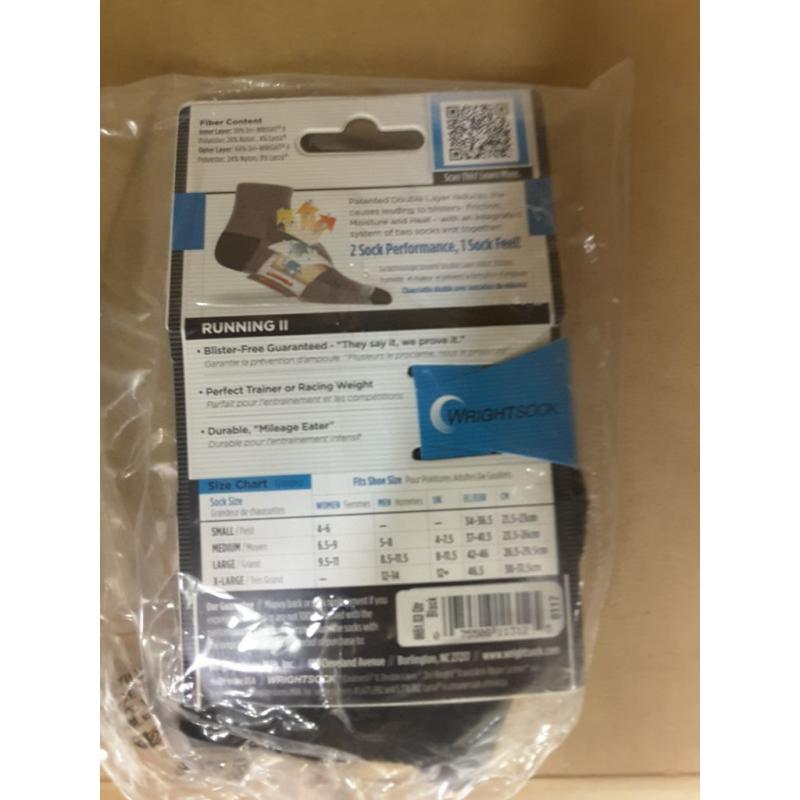 Wrightsock Anti-Blister Double Layer Running II Quarter Sock