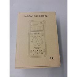 Autoranging Multimeter Test for Temperature AC/DC Voltage, Current, Resistance, Continuity, Capacitance, Frequency,Diodes Transistors