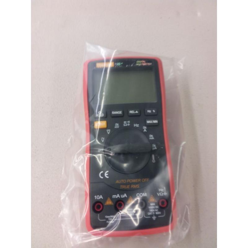 Autoranging Multimeter Test for Temperature AC/DC Voltage, Current, Resistance, Continuity, Capacitance, Frequency,Diodes Transistors