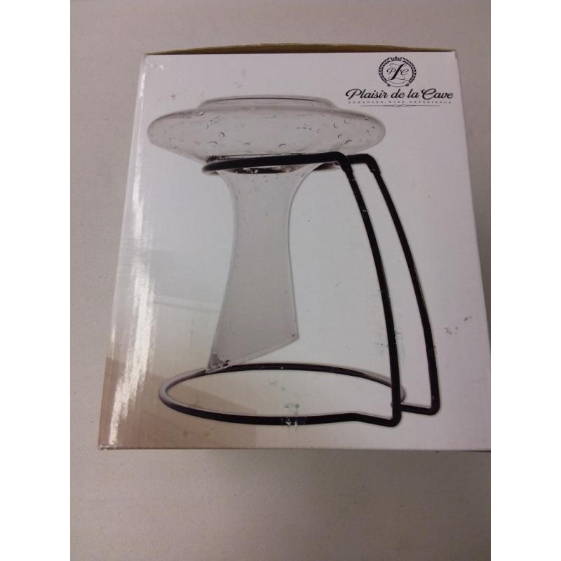 Plaisir de la Cave Rubber Top Stainless Steel Decanter Drying Stand