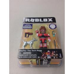 Roblox Gold Collection Hayley: The Tech Mage Single Figure Pack with Exclusive Virtual Item Code