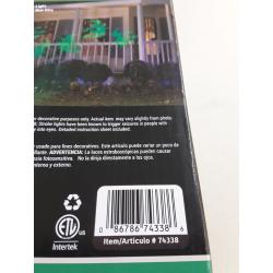 Lightshow Strobing LED Halloween Chasing Chasing Green Witch Strobe Spotlight 