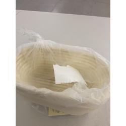 Masterproofing 2 Pcs Oval Banneton Proofing Basket(500g Dough)