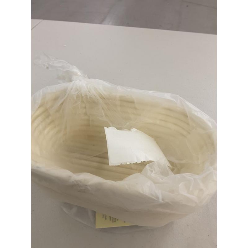 Masterproofing 2 Pcs Oval Banneton Proofing Basket(500g Dough)