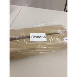 Folding Easel for Display, Magicfly 2 Pack 63 Inch Floor Poster Easel Stand Lightweight Aluminum Telescoping Easels, Black