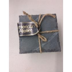 Marble Coaster Set