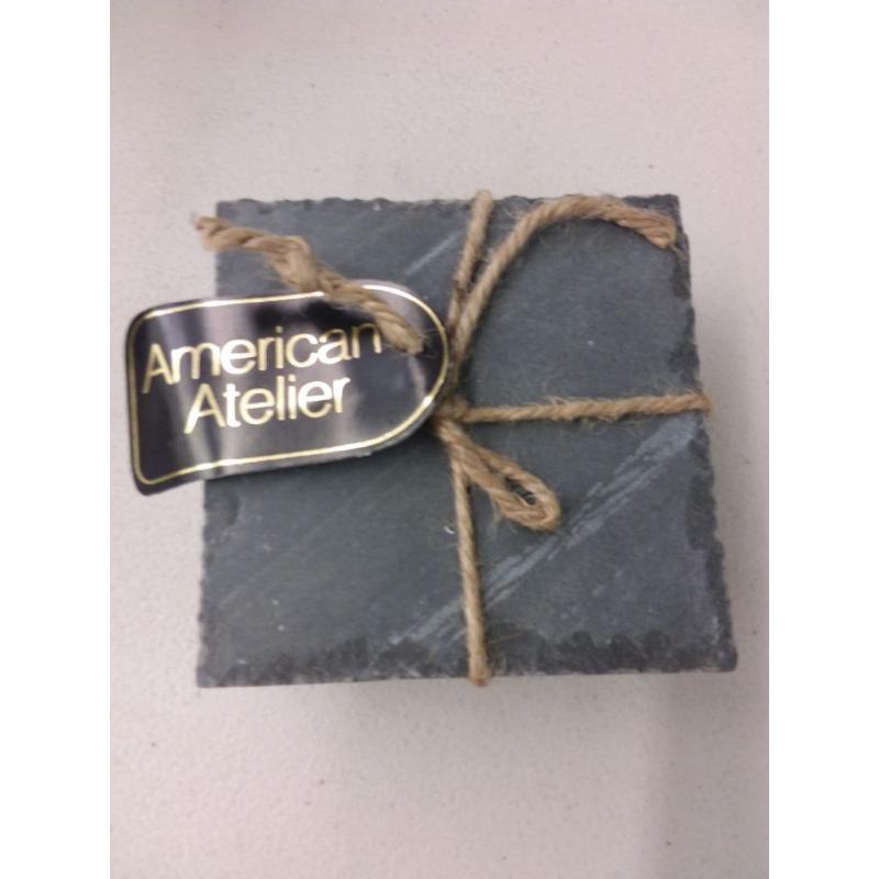 Marble Coaster Set