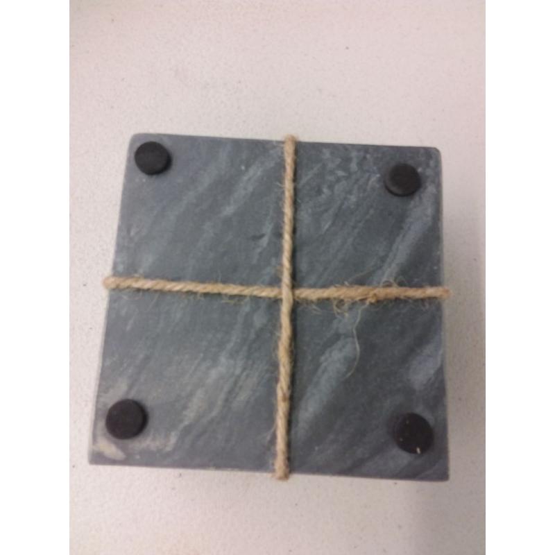 Marble Coaster Set