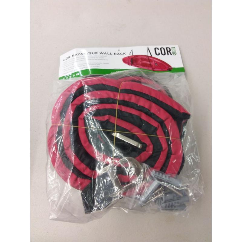COR Surf Kayak or Paddleboard Wall Storage Sling - Rack Mount