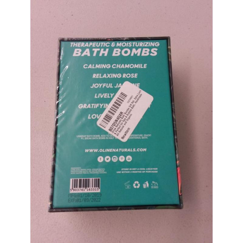 Oline Naturals Bath Bombs Gift Set 6