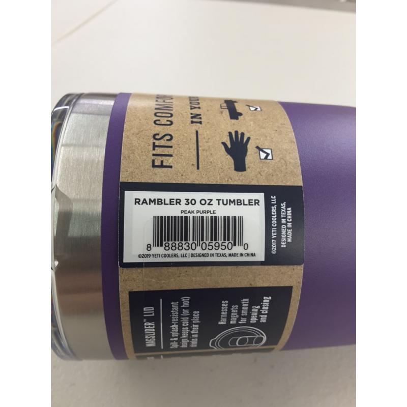 Yet I Rambler Tumblern - Peak Purple 30 Ounce 