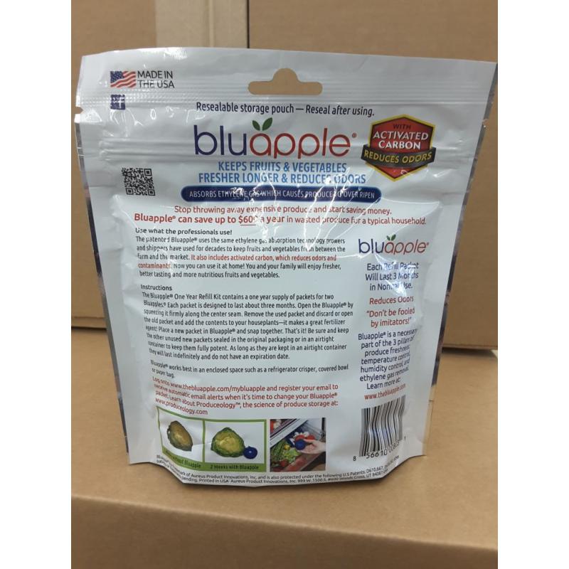 Bluapple One Year Refill Kit for 2 Bluapples