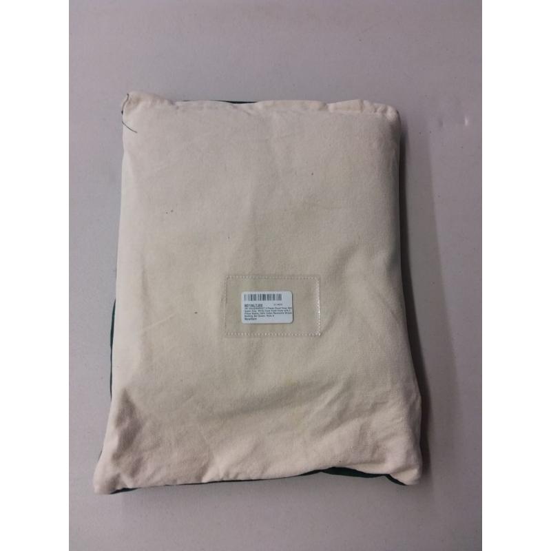 Vougemarket 3 Piece Set Duvet Cover Queen Grey White Cross