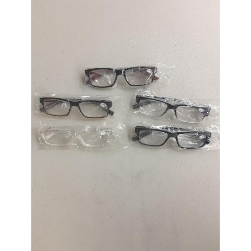 Eyekepper Mens Vintage Reading Glasses-5 Pack Glasses for Men Reading