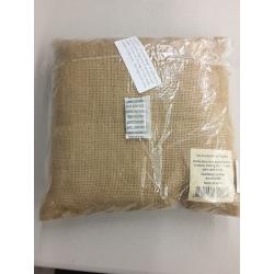 Small Burlap Crab Pillow (8x8)