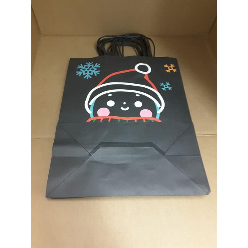 Christmas Holiday Glow-in-The-Dark Gift Bag | 22 Piece 11 Bags of 4 Different Designs,