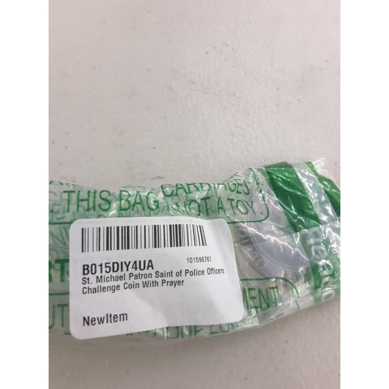 St Michael Patron Saint Of Police Officers Challenge Coin With Prayer