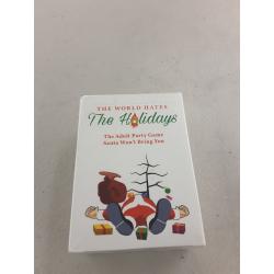 The World Hates the Holidays- the Adult Card Game with 80 Green Answer Cards, 30 Red Question Cards